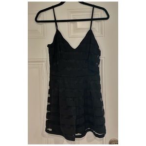 Black Spaghetti Strap Romper S/M